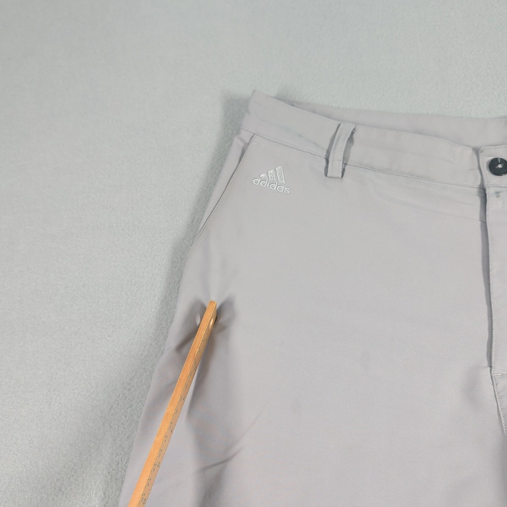 Adidas Shorts Mens 36 Gray Climalite Golf Performance Athletic Activewear - Picture 9 of 15